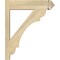 Ekena Millwork Olympic Rough Sawn Arts and Crafts Outlooker, Douglas Fir, 6"W x 22"D x 26"H OUT06X22X26OLY03RDF - alternate 3